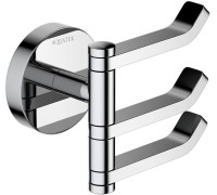 Крючок тройной Aquanet БЕТТА хром AQ4632CR