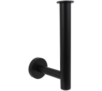 Бумагодержатель для запасного рулона Aquanet ВЕГА матовый черный AQ4007MB