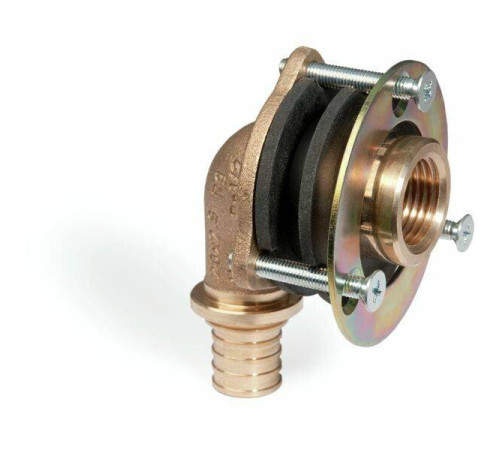 Угольник настенный REHAU RAUTITAN RX 20-1/2 внутренняя резьба 28 мм для гипсокартона 13661161001