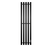 Полотенцесушитель электрический Primoclima Sol Q E Black 1200х240 мм 5 секций PCSolQEBlack120245