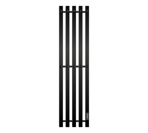 Полотенцесушитель электрический Primoclima Sol Q E Black 1200х240 мм 5 секций PCSolQEBlack120245