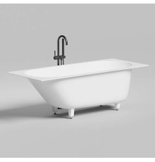 Ванна встраиваемая Salini Ornella Kit 170х70х60 см S-Stone белый матовый 102423M