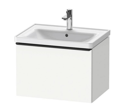 Тумба с раковиной Duravit D-Neo 634x452x440 мм подвесная белый матовый 2367650000/DE425401818