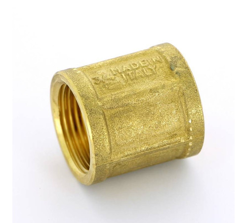 Муфта латунная Tiemme 3/4 дюйма ВР-ВР 1500047