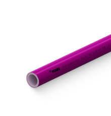 Труба из сшитого полиэтилена REHAU RAUTITAN pink 32x4.4 мм бухта 50 м лиловая 11304001050