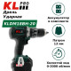 Аккумуляторная ударная дрель-шуруповерт KLPRO KLDM18BH-20 18 В 2.0 Ач Li-ion 70 Нм KLDM18BH-20