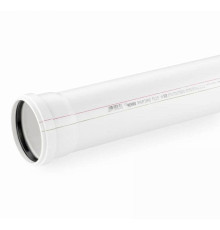 Труба канализационная бесшумная REHAU RAUPIANO plus 110x3000 мм 11203241222