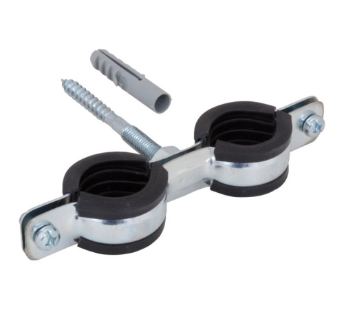 Хомут двойной Walraven BIS Cobra с вкладышем EPDM M8 20-24 мм 0802124