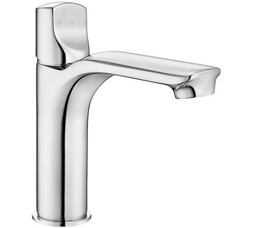 Смеситель для раковины E.C.A. Myra 130 без донного клапана 102108986HEX