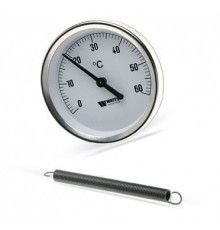 Термометр накладной Watts F+R810 TCM TS Ø 63 мм 0-120 °C 10006504