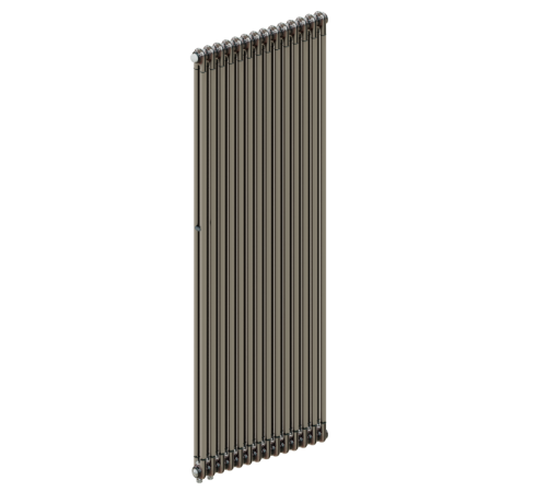 Радиатор трубчатый RIFAR TUBOG VENTIL 2180 4 секции нижнее подключение 3/4 технолак 2180-04-DV1