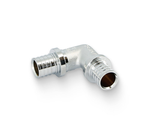 Угол аксиальный 20, Therm S, латунь хромированная