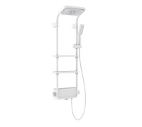 Душевая система Texo AQM8003W с термостатом и аэратором белый AQM8003W