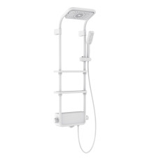 Душевая система Texo AQM8003W с термостатом и аэратором белый AQM8003W