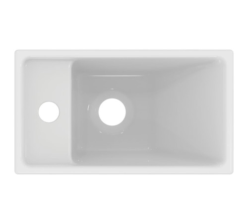 Раковина подвесная Ideal Standard i.life S 37х21 см левая белый глянец E211301