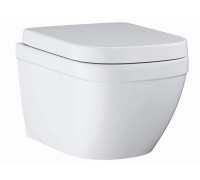Унитаз подвесной GROHE Euro Ceramic комплект с сиденьем микролифт 39554000
