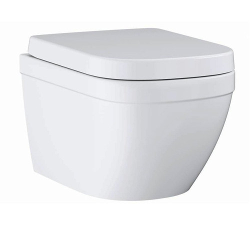 Унитаз подвесной GROHE Euro Ceramic комплект с сиденьем микролифт 39554000