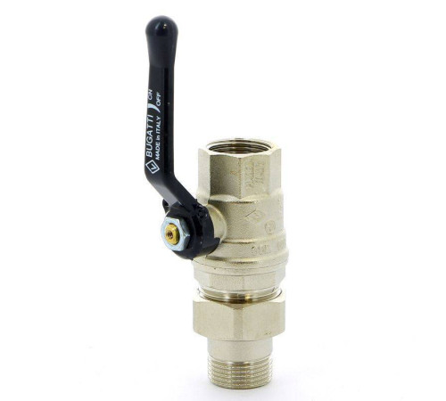 Кран шаровой Bugatti Oregon 3/4 НВ со сгоном рычаг 03200030