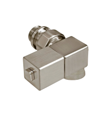 Вентиль вертикального подключения SR Rubinetterie Esedra 1/2 правый никель матовый 0606-1500NS00