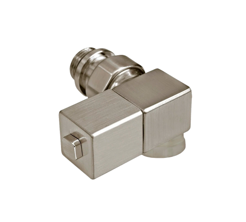 Вентиль вертикального подключения SR Rubinetterie Esedra 1/2 правый никель матовый 0606-1500NS00