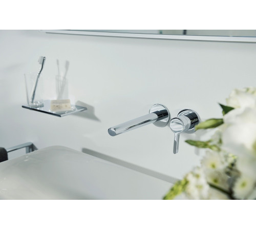 Смеситель для умывальника встраиваемый KEUCO EDITION 400 Хром 51516 010202