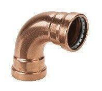 Угольник 90° Viega Profipress XL с SC-Contur 64 мм медь 577681