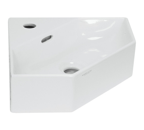 Умывальник угловой Creavit Line 35 белый WB.CR/Line/35-C/WHT.G/S1