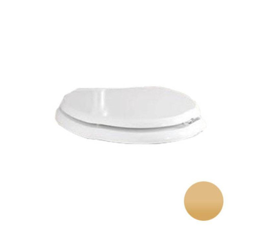 Сиденье для унитаза Devon&Devon Westminster МДФ белый/светлое золото 3IBSEBIAW