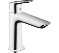 Смеситель для раковины Hansgrohe Logis Fine 110 с донным клапаном push-open 71252000