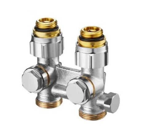 Узел нижнего подключения Oventrop Multiflex F прямой 1/2 x 3/4 1015993