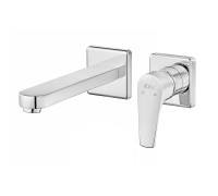 Смеситель для раковины настенный TOPAZ NIOBE на 2 отверстия (внешняя часть) 102167613EX-KK