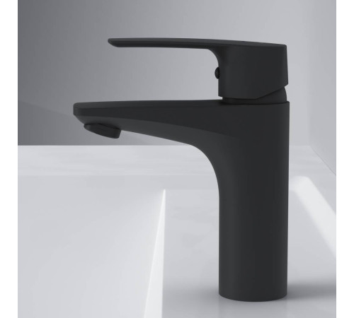 Смеситель для раковины AM.PM Gem черный матовый F90A02122