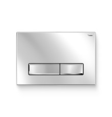 Кнопка смыва REHAU NOVA LONG 001 пластик хром глянцевый 521908