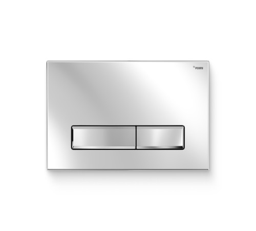 Кнопка смыва REHAU NOVA LONG 001 пластик хром глянцевый 521908