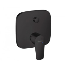 Смеситель для ванны Hansgrohe Talis E на 2 потребителя скрытого монтажа черный матовый 71745670