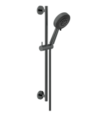 Душевой гарнитур Rossinka AD140/54FLP 60 см глянцевый черный AD140/54FLP