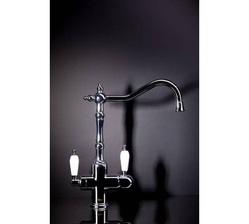 Смеситель для кухни Boheme Tradizionale Chromo с фильтром для питьевой воды хром 113