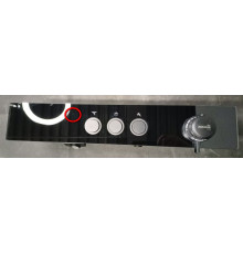 Душевая система с термостатом AQUAMET AQM8005B Ø225/130 мм черный AQM8005B