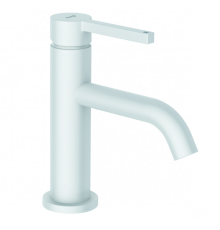 Смеситель для раковины Kludi Nova Fonte Pura на 3 отверстия белый матовый 202665315