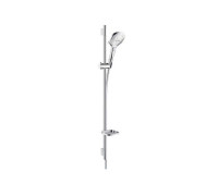 Душевой гарнитур Hansgrohe Raindance Select E 120 3jet со штангой 900 мм белый/хром 26621400