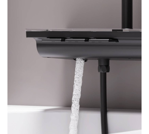 Душевая система с термостатом AM.PM Gala черный 953760300