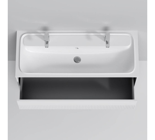 База под раковину AM.PM Func 120 см 2 ящика белый матовый M8FFUX1202WM