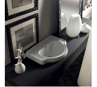 Раковина Kerasan Retro 62х45.5 см без отверстий белая 103001