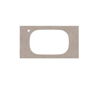Столешница Kerama Marazzi Magica Риккарди 90 см для встраиваемых раковин 1 отверстие бежевый матовый MA.2.1.SG540620R\90