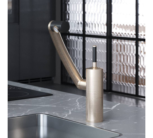 Смеситель для кухни Damixa Arc никель 290007264