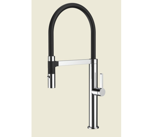 Смеситель для кухни AQUAme Cucina с гибким изливом хром AQM9904CR