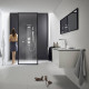 Смеситель для раковины Hansgrohe Finoris на 1 отверстие с донным клапаном Push-Open хром 76063000