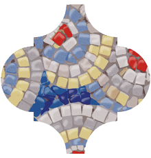 Декор Kerama Marazzi Арабески Майолика Гауди 6.5х6.5 см OP/A172/65000