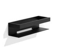 Полка для душа Decor Walther Brick 30х9.5х8 см подвесная черный матовый 0651560