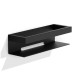 Полка для душа Decor Walther Brick 30х9.5х8 см подвесная черный матовый 0651560